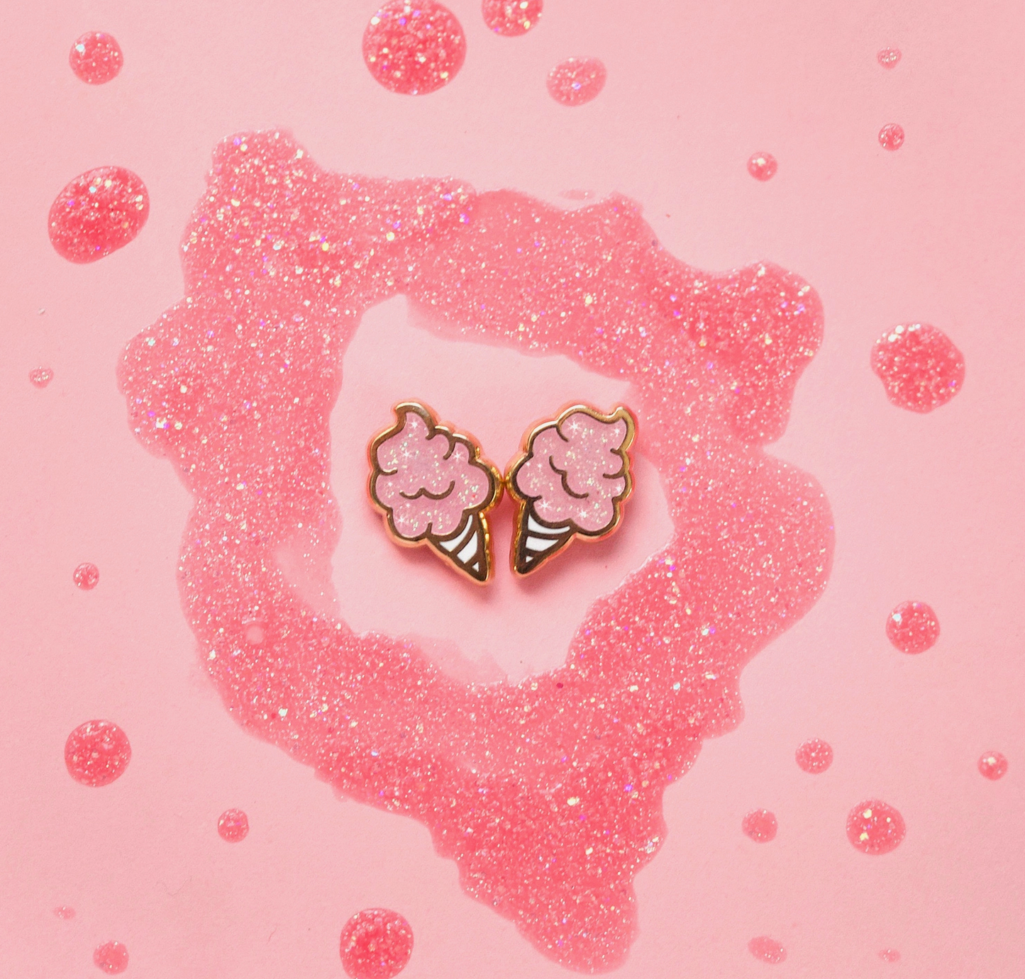 Cotton Candy Earrings