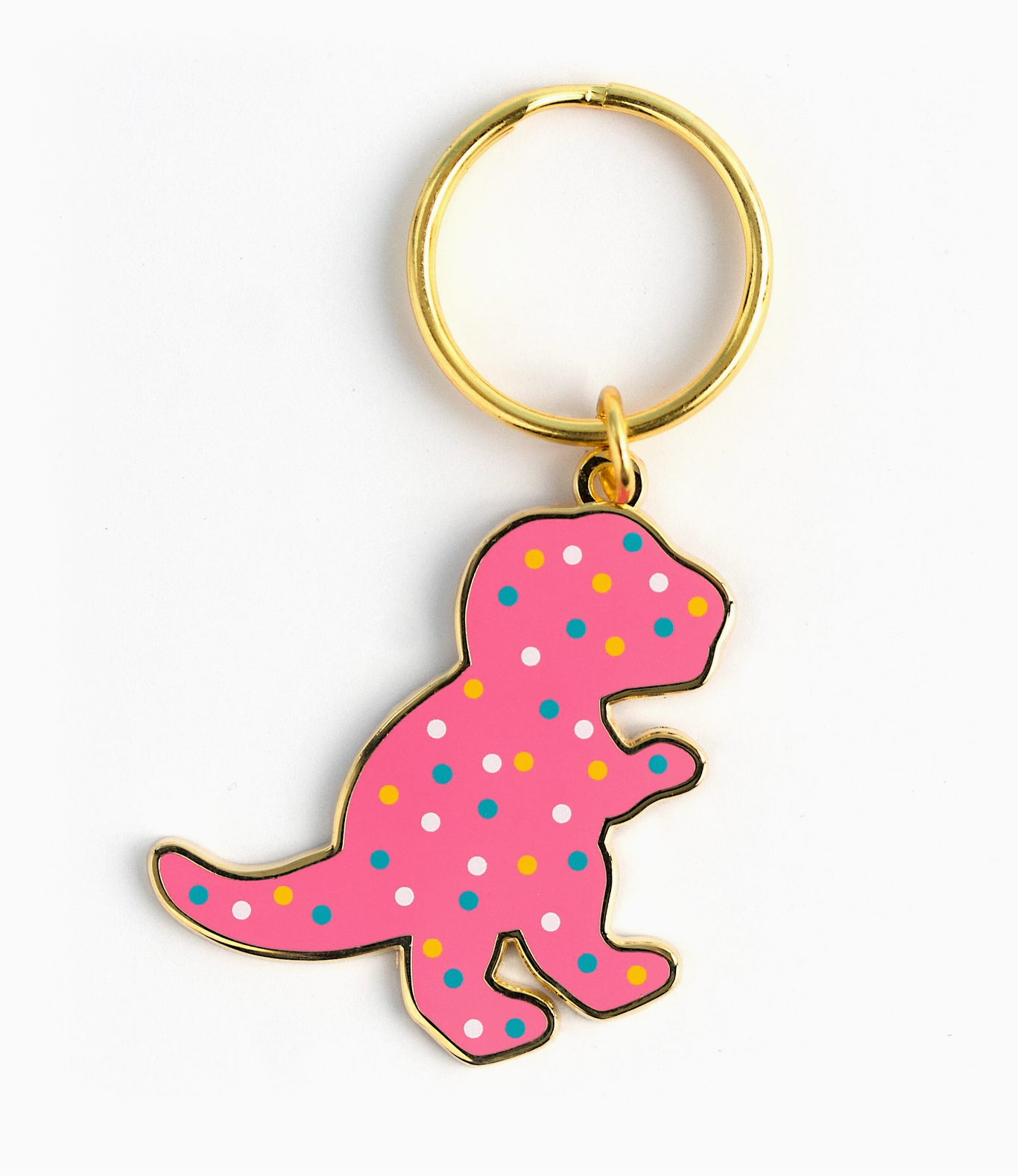 Dino Cookie Keychain