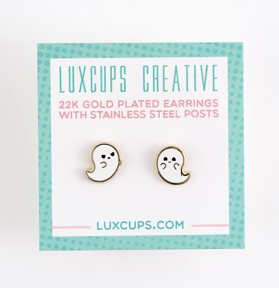 Ghost Buddy Earrings