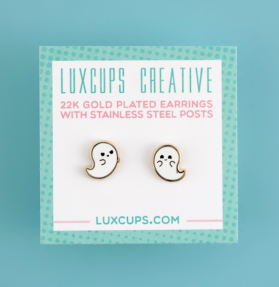 Ghost Buddy Earrings