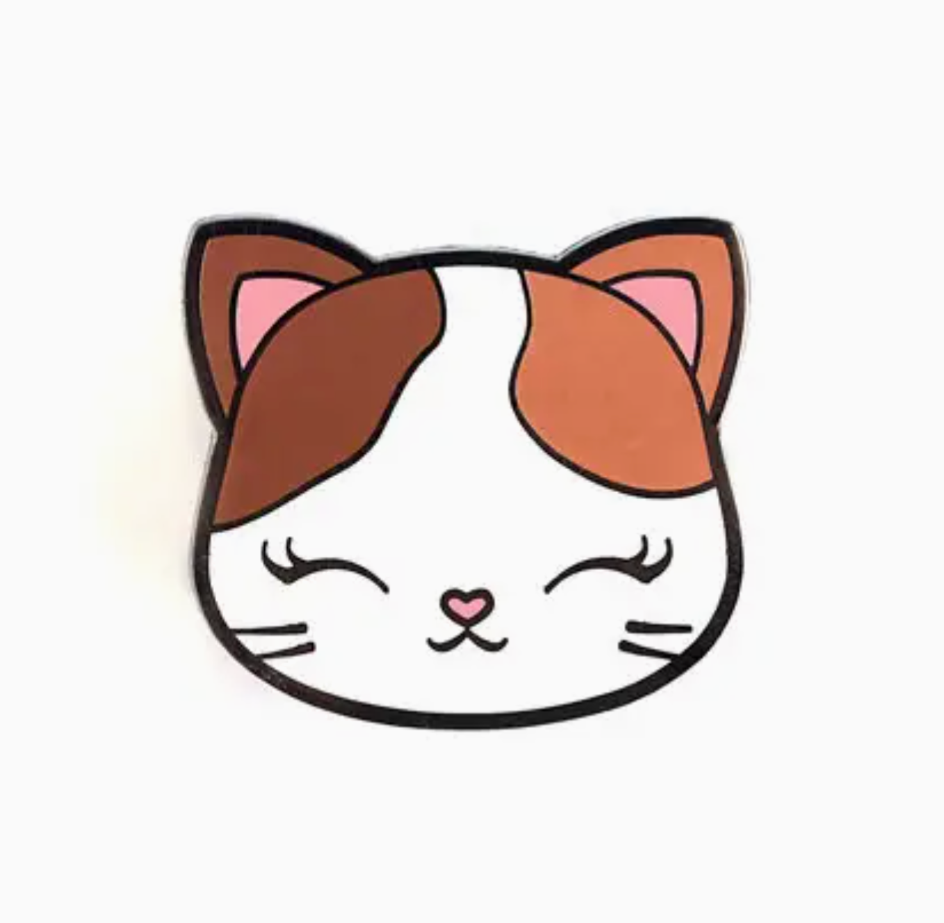 Kitty Face Pin