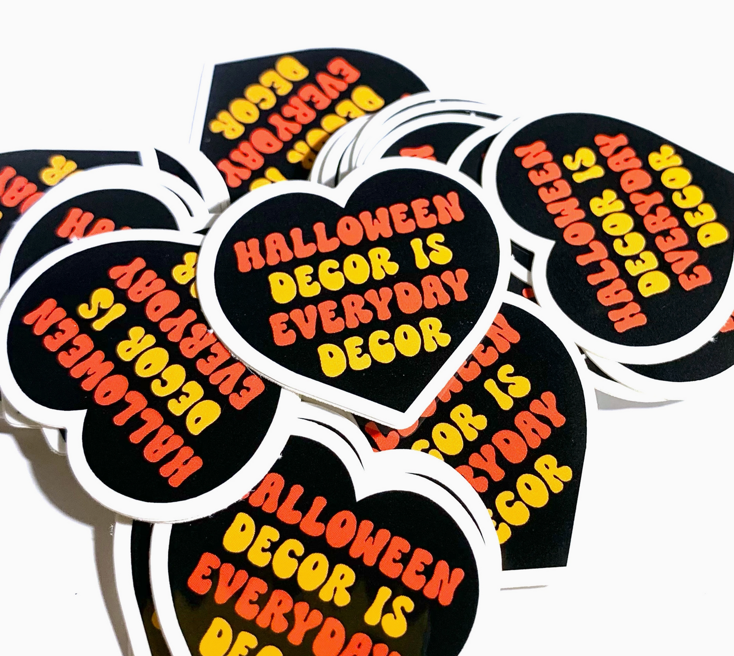 Halloween Decor Is Everyday Decor Mini Sticker