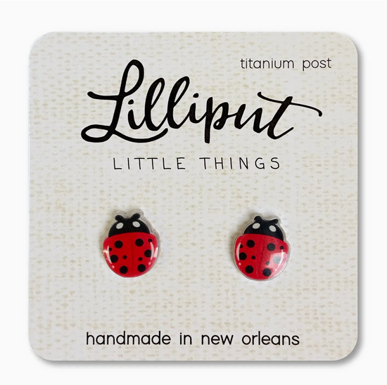 Ladybug Earrings
