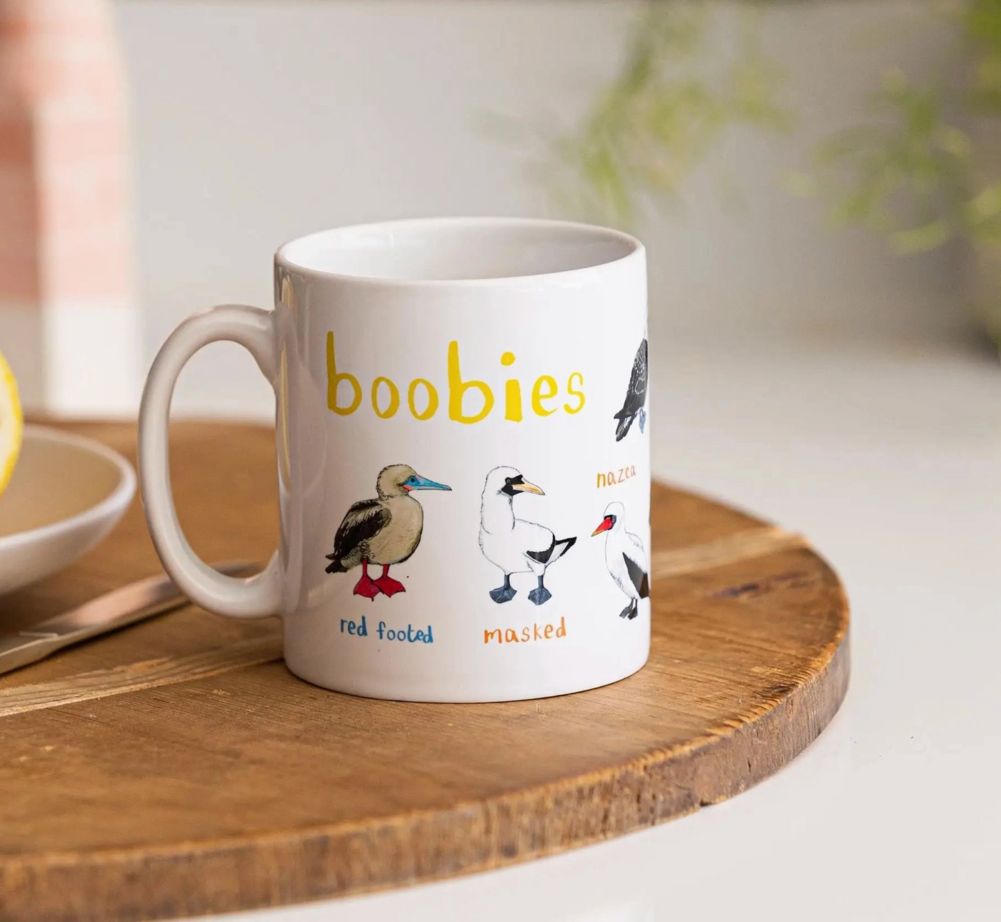 Boobies Bird Pun 11 oz Mug
