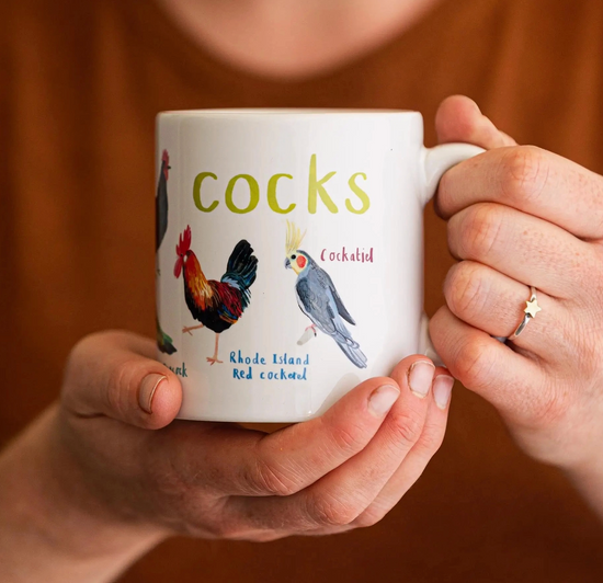 Cocks Bird Pun 11 oz Mug