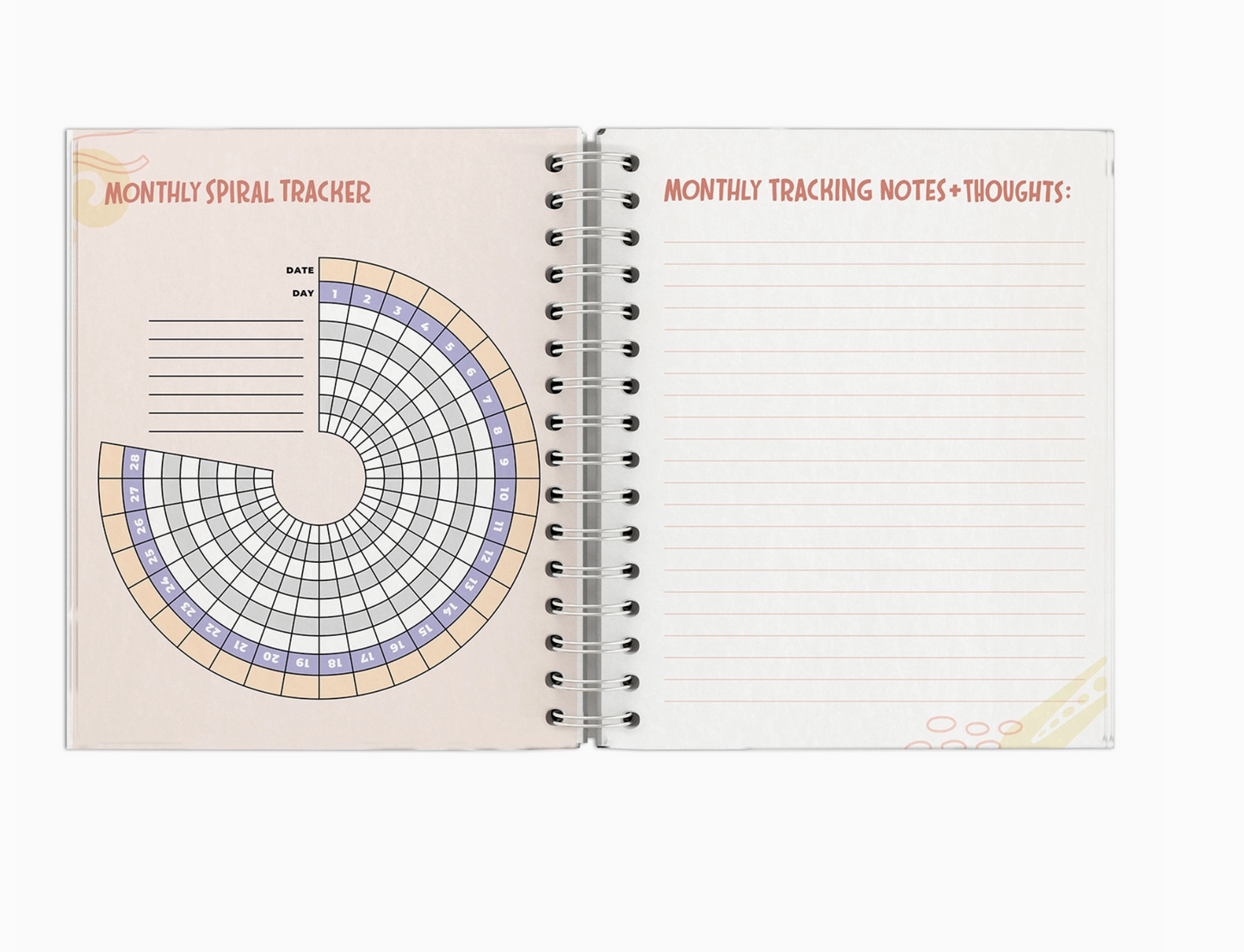 Menopause Tracker Journal - 128 pages