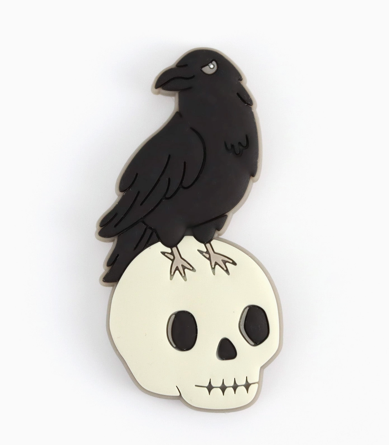 Raven & Skull Magnet