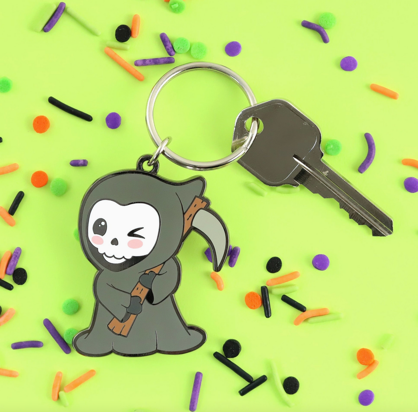 Grim Reaper Keychain