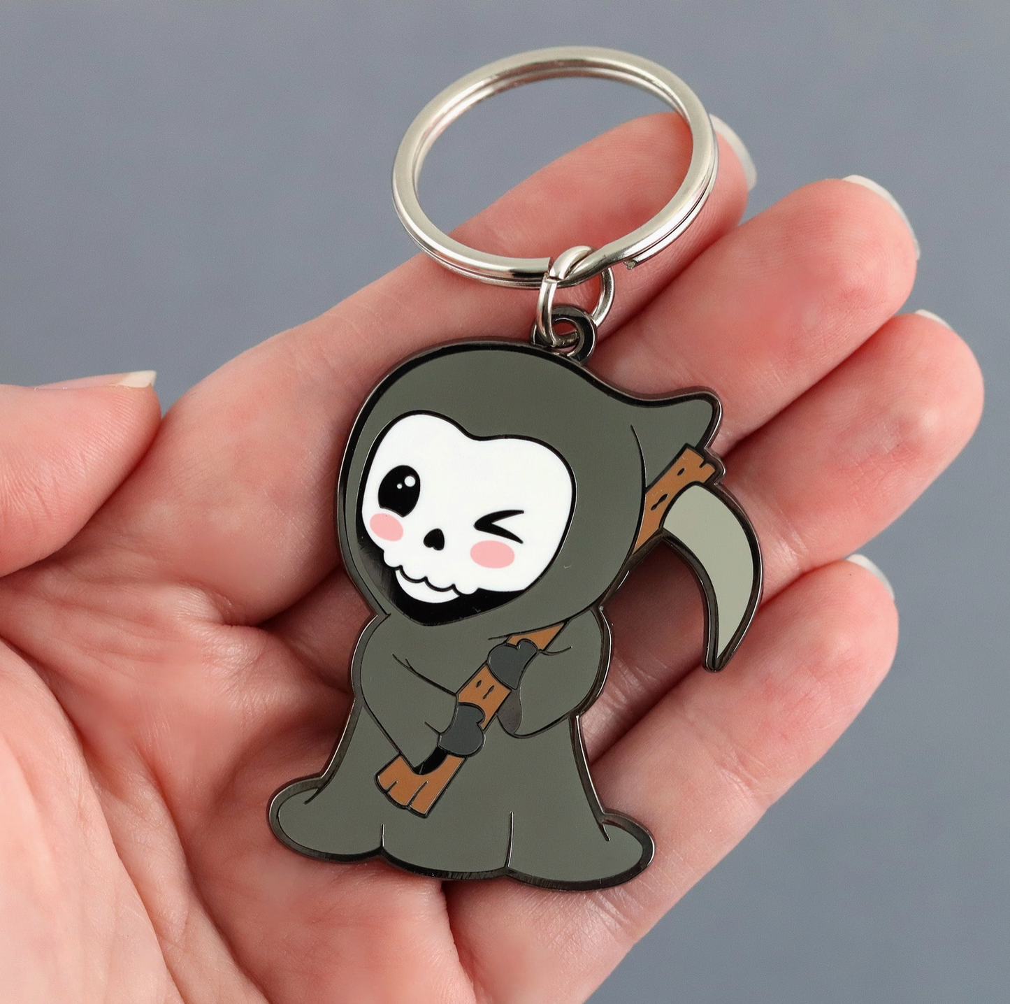 Grim Reaper Keychain