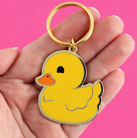 Rubber Ducky Keychain