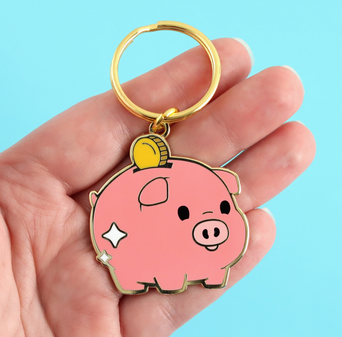 Piggy Bank Keychain