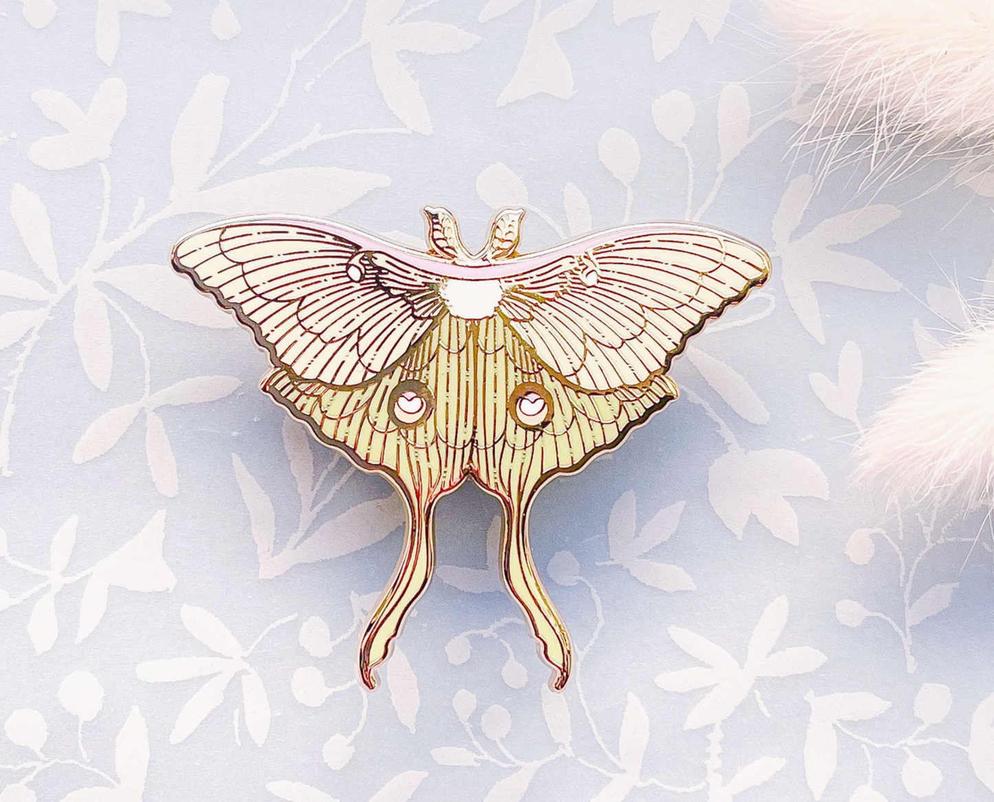 Luna Moth (Actias Luna) Pin