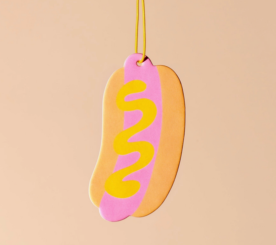 Hot Dog Air Freshener - Pink Lemonade Scented