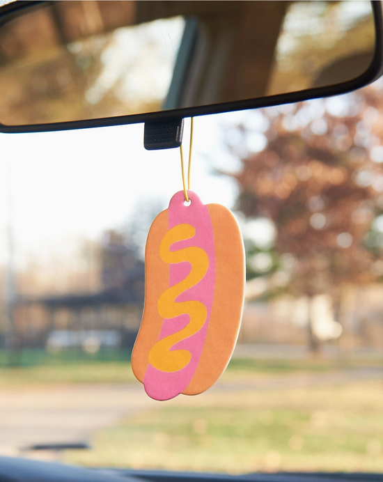 Hot Dog Air Freshener - Pink Lemonade Scented