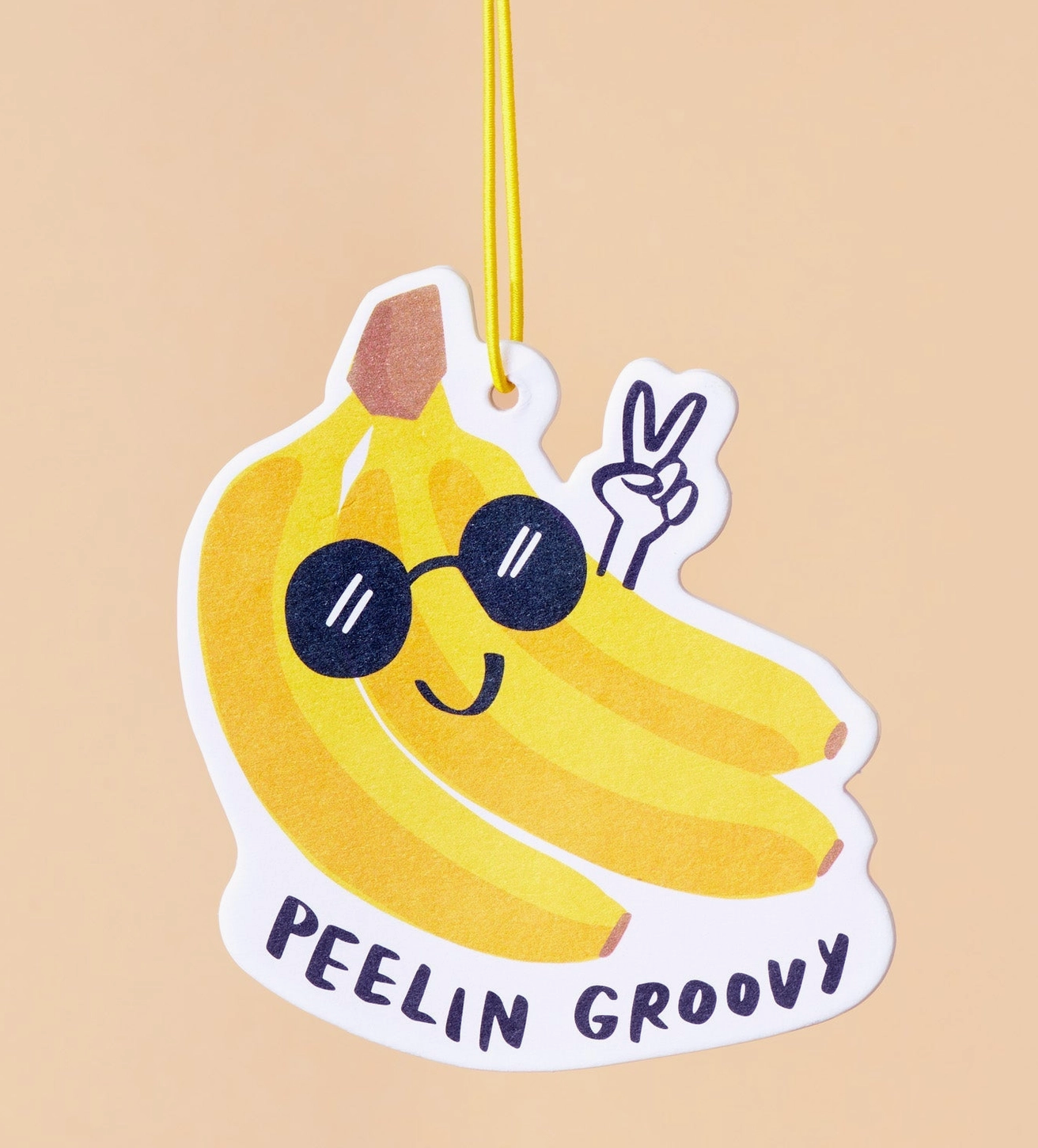 Peelin' Groovy Banana Air Freshener - Banana Scented