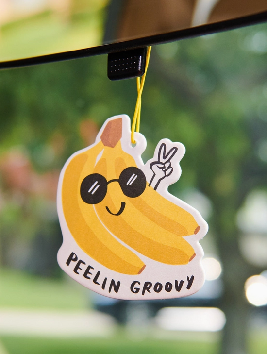 Peelin' Groovy Banana Air Freshener - Banana Scented