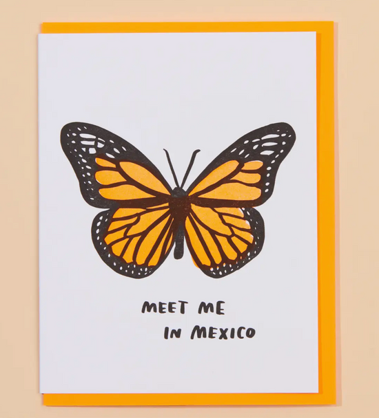 Meet Me In Mexico Card