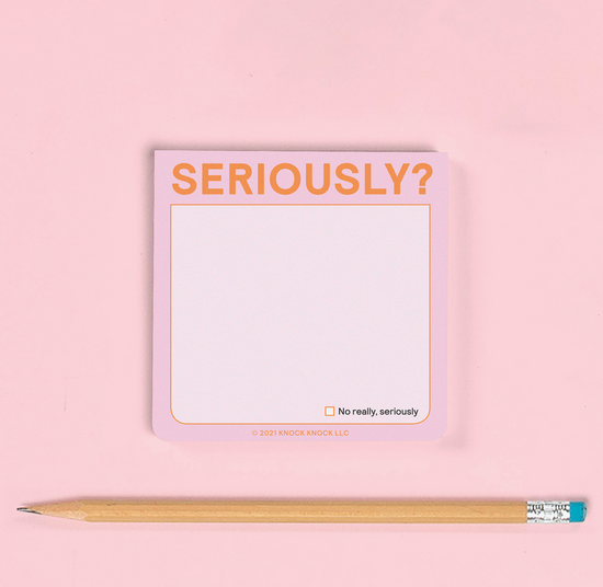 Seriously Sticky Notes - 100 Sheets