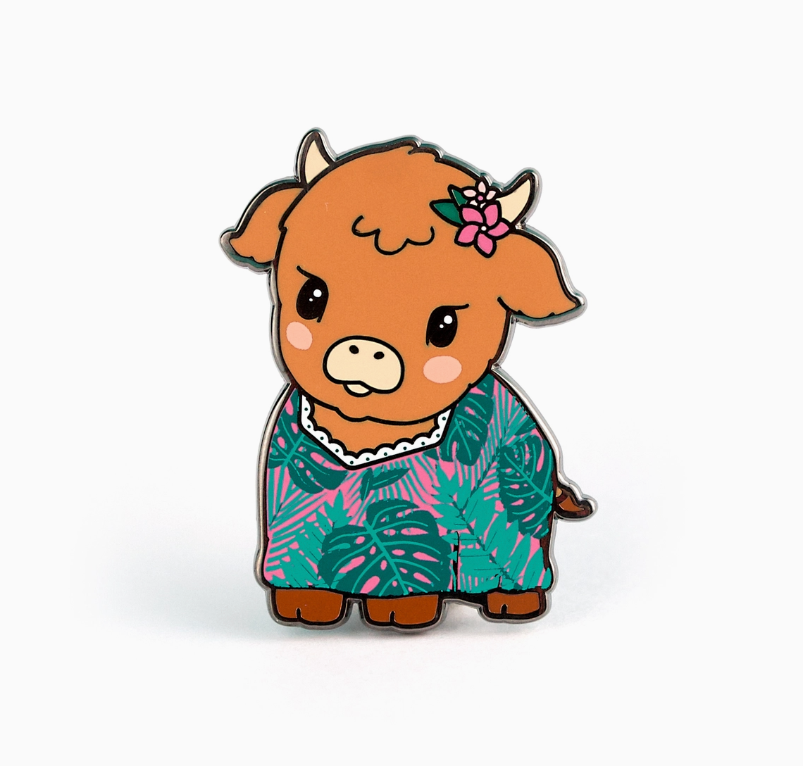 Moomu Cow Pin