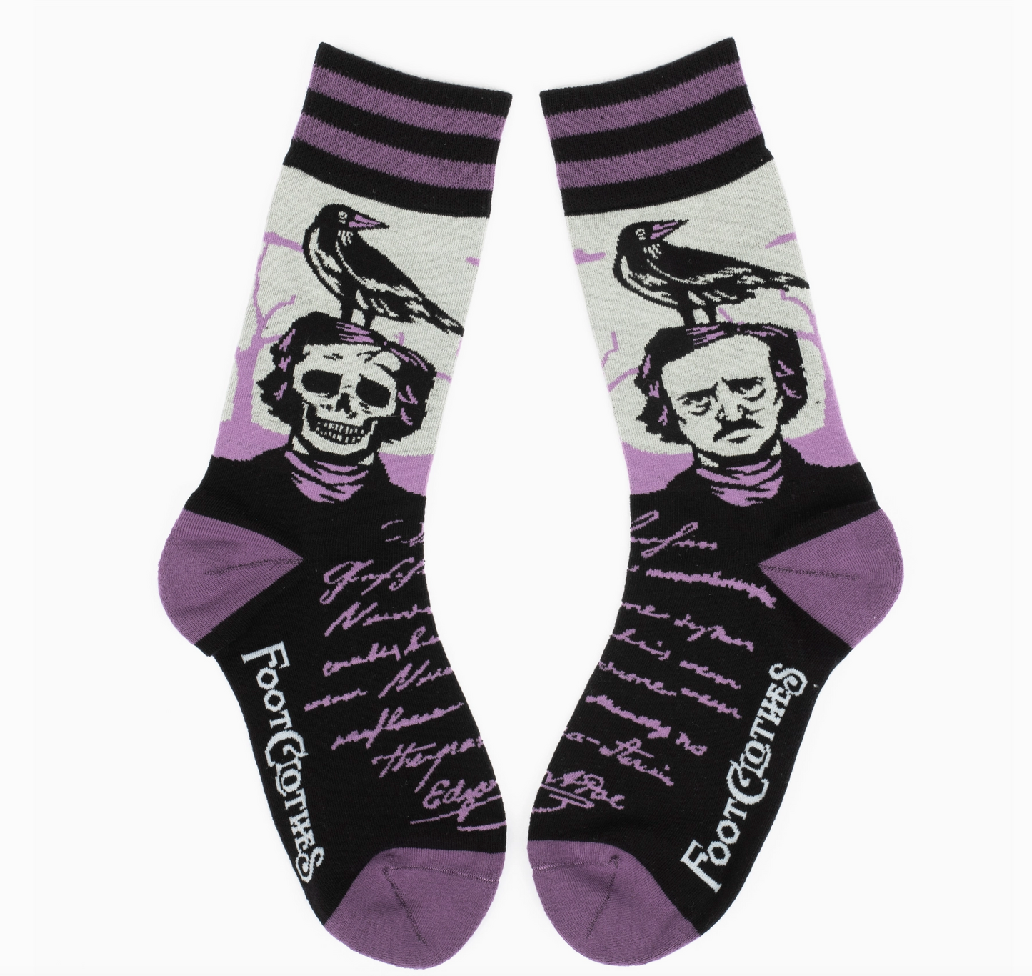 Raven Poe Socks