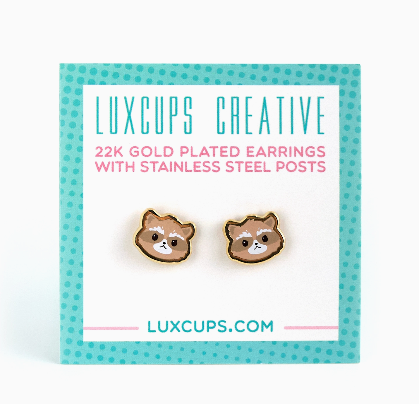 Raccoon Cuties Earrings