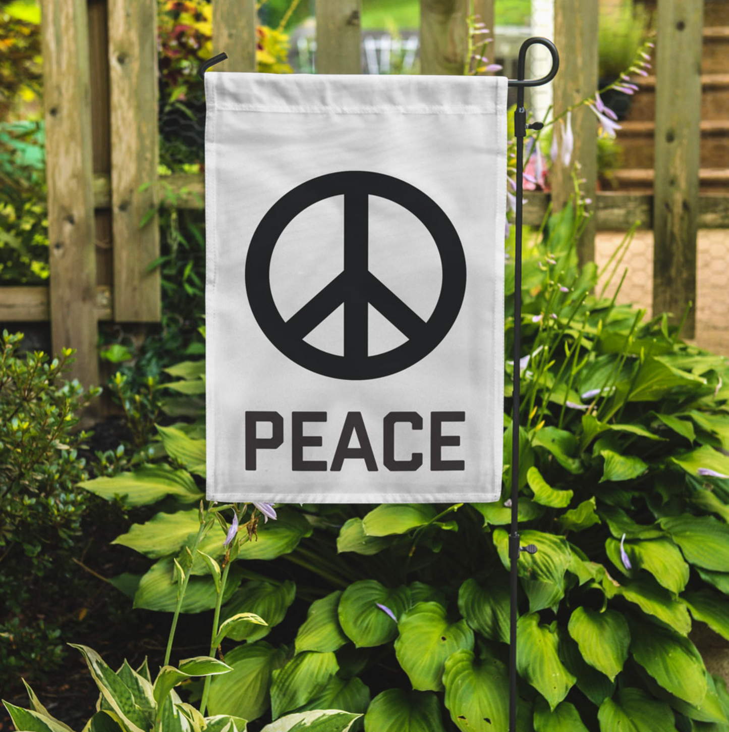 Peace Garden Flag