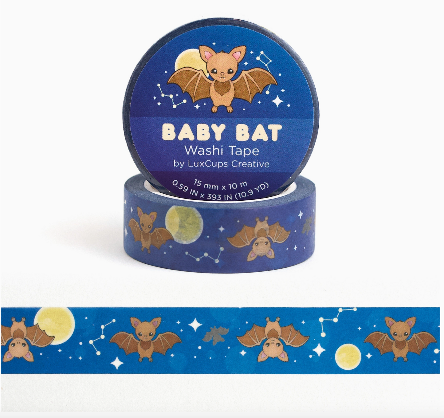 Baby Bat Washi Tape