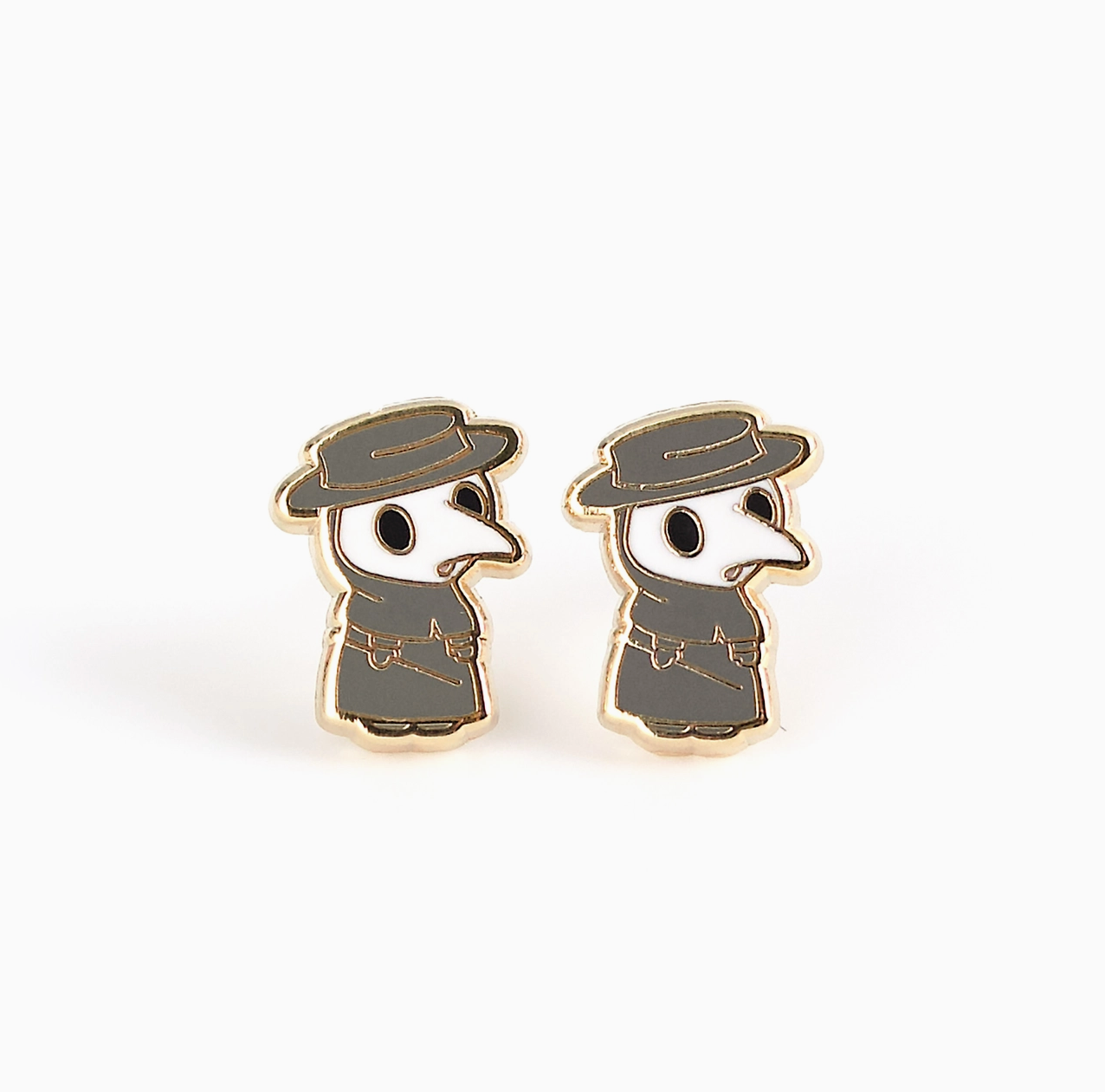 Plague Doctor Earrings