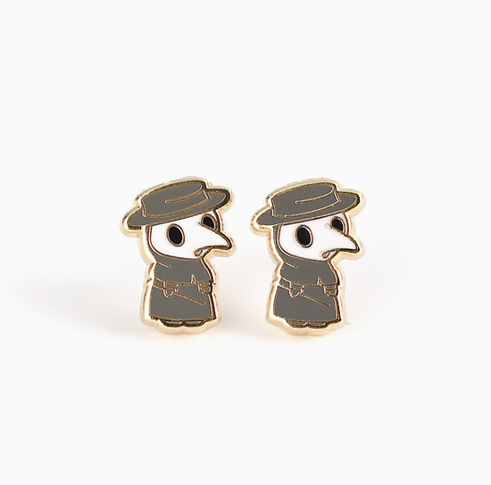 Plague Doctor Earrings