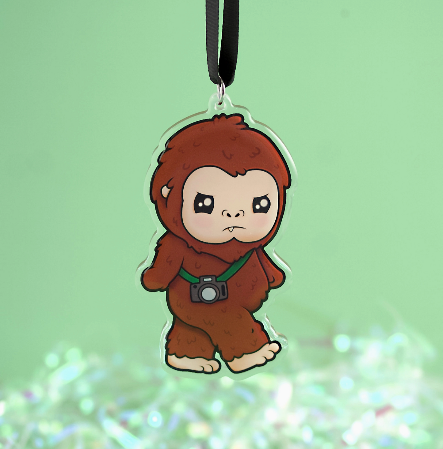 Bigfoot Acrylic Ornament