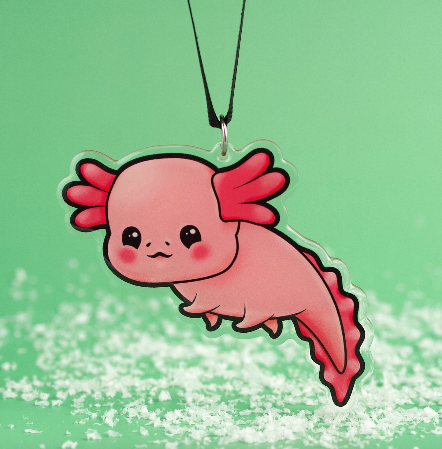 Axolotl Acrylic Ornament