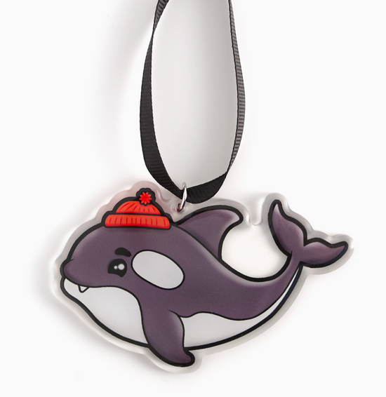 Orca Acrylic Ornament