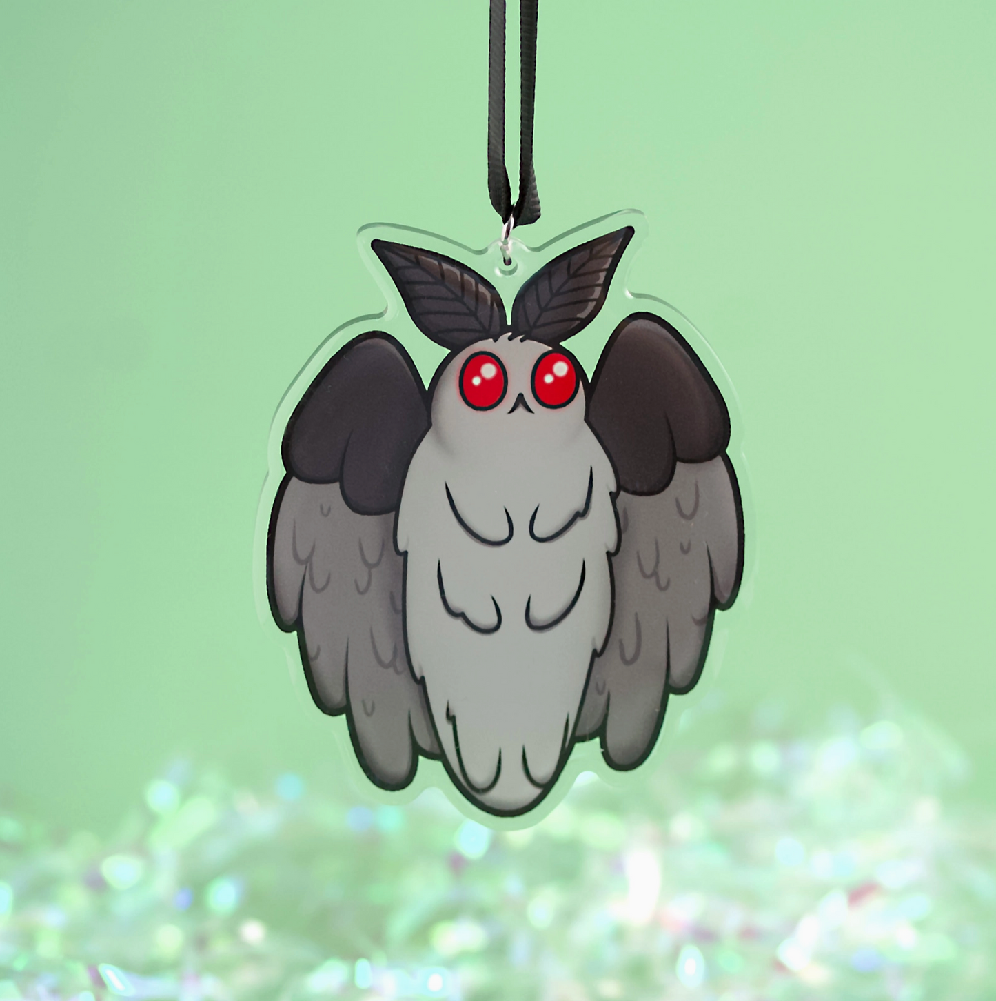 Mothman Acrylic Ornament