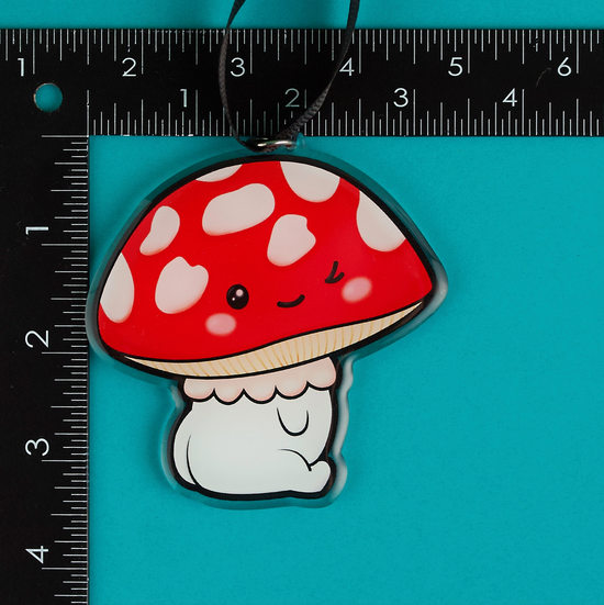 Mushroom Cutie Acrylic Ornament