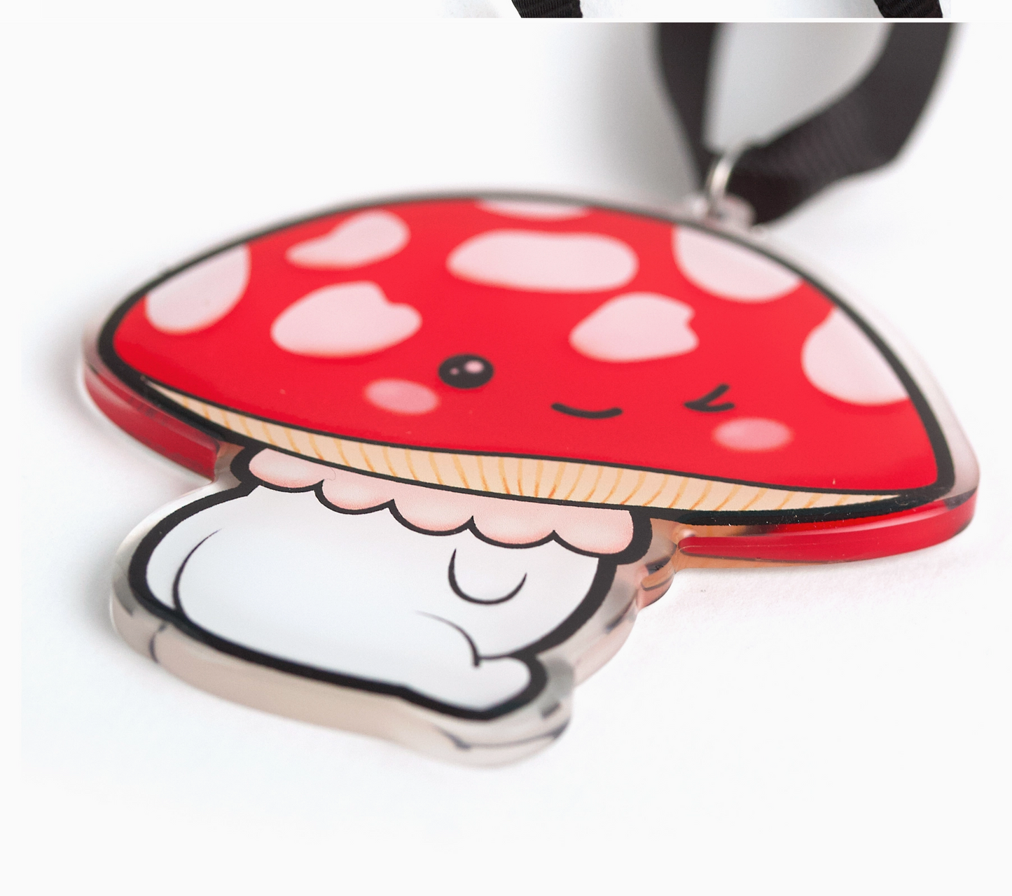 Mushroom Cutie Acrylic Ornament