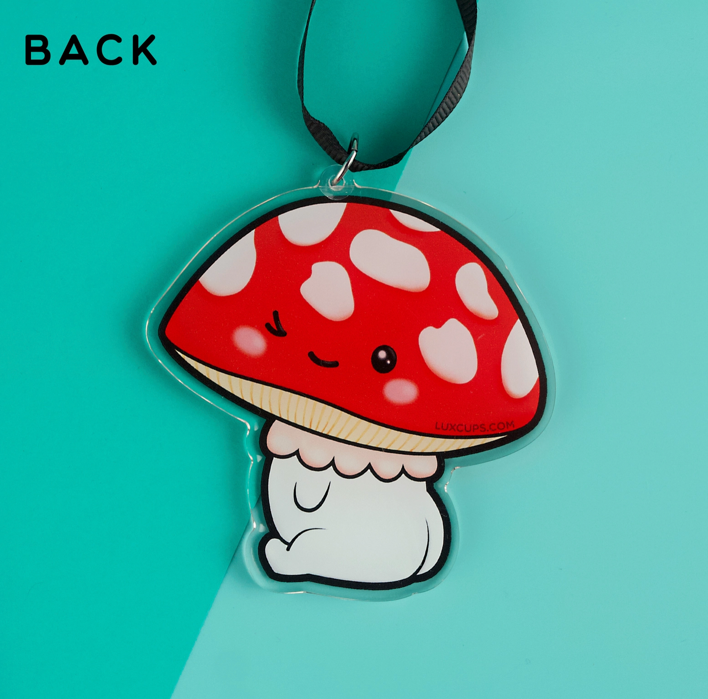 Mushroom Cutie Acrylic Ornament