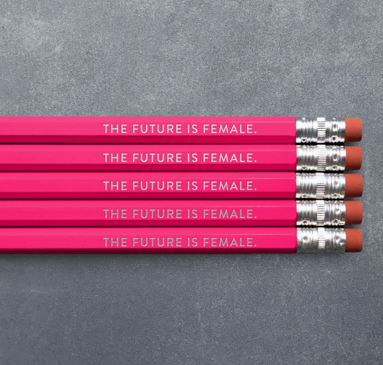 The Future Is Female Pencil Set - 5 pk