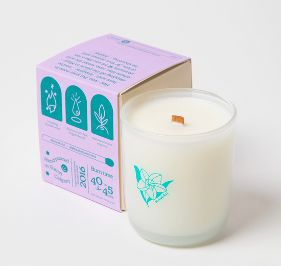 Hawaii - Plumeria & Lilac Soy Candle