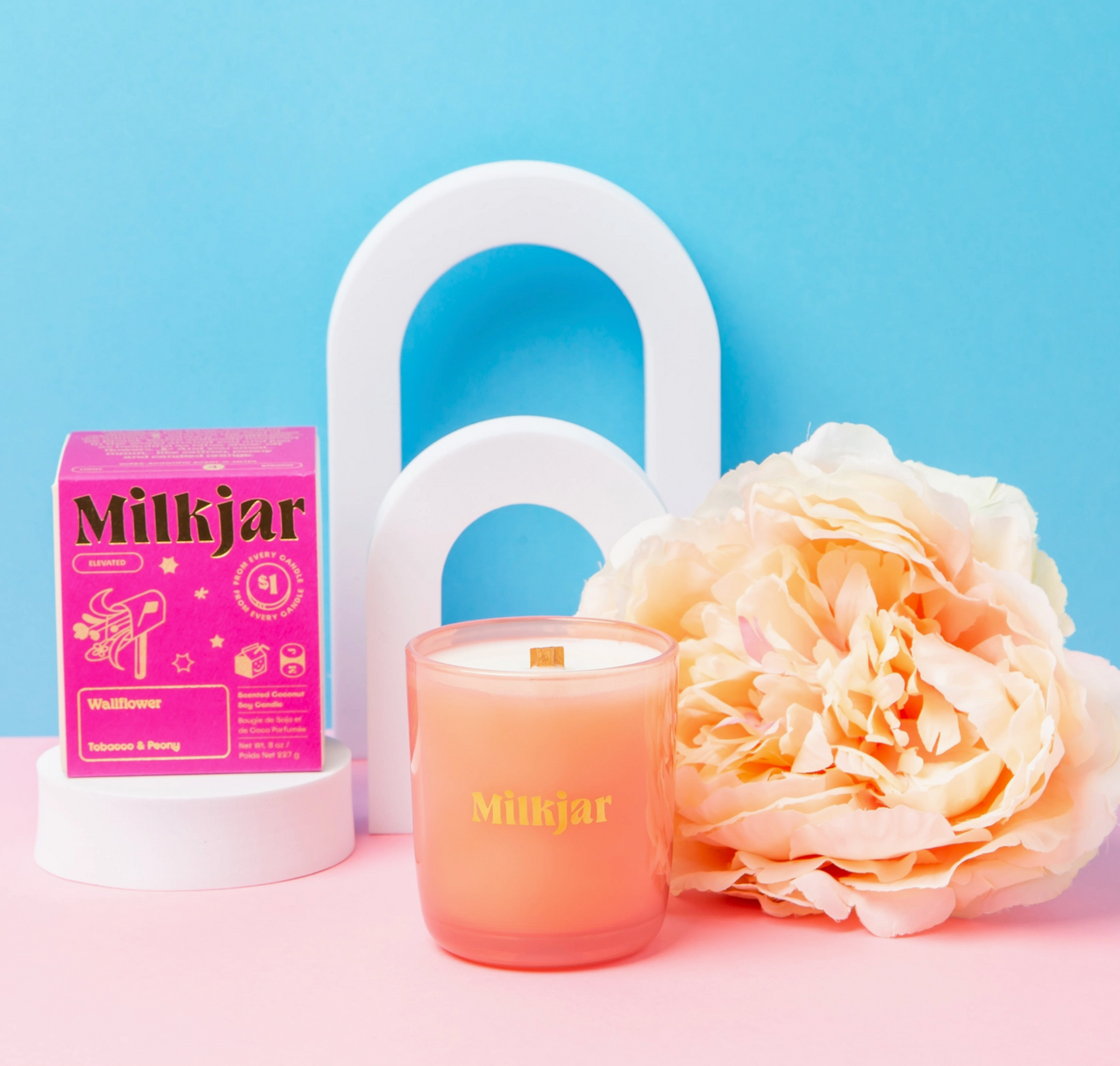 Wallflower - Tobacco & Peony Soy Candle