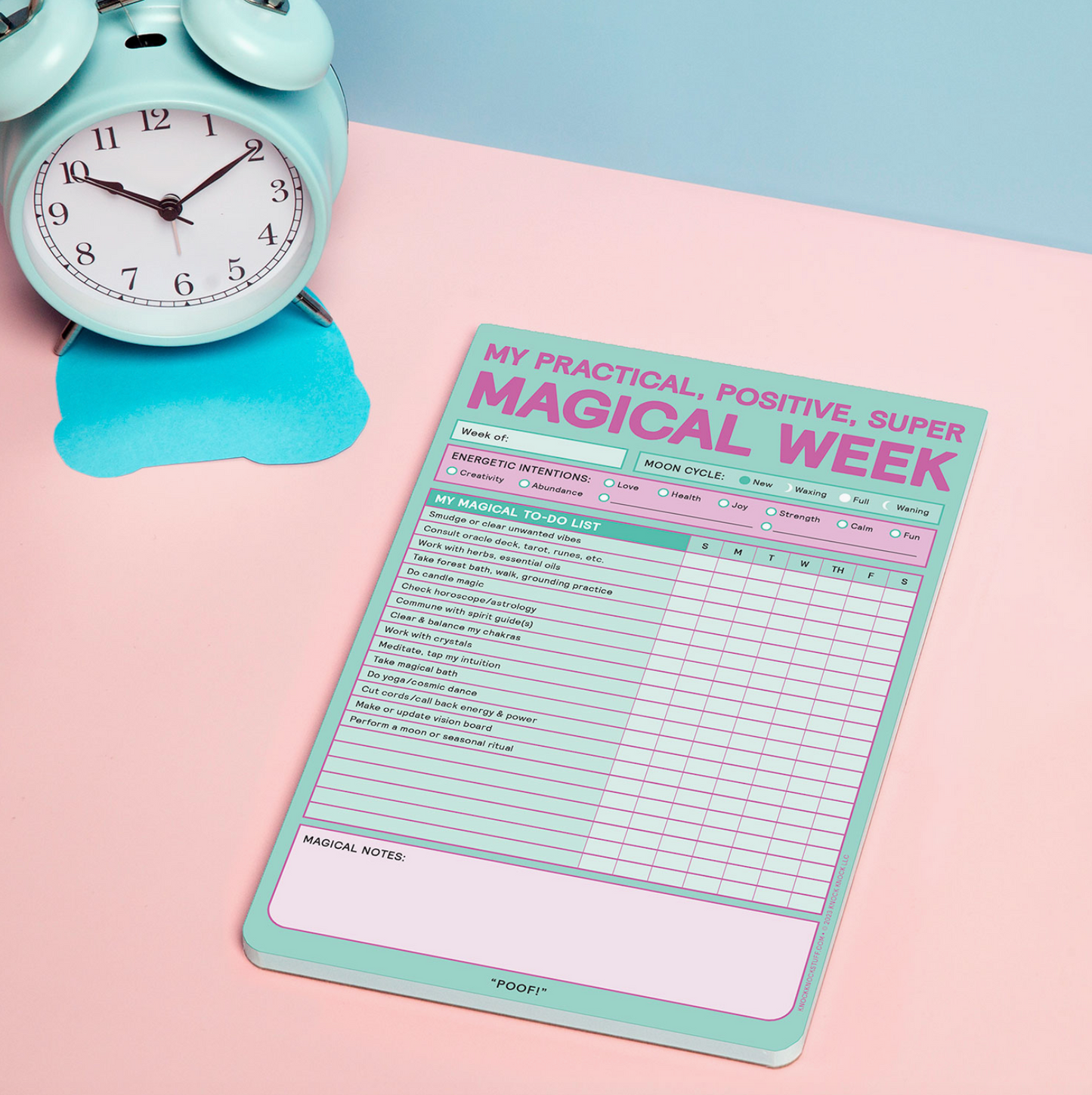 Magical Week Notepad - 60 sheets