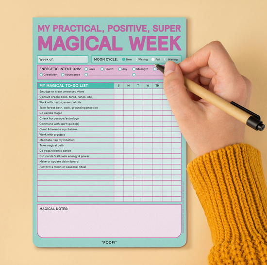 Magical Week Notepad - 60 sheets