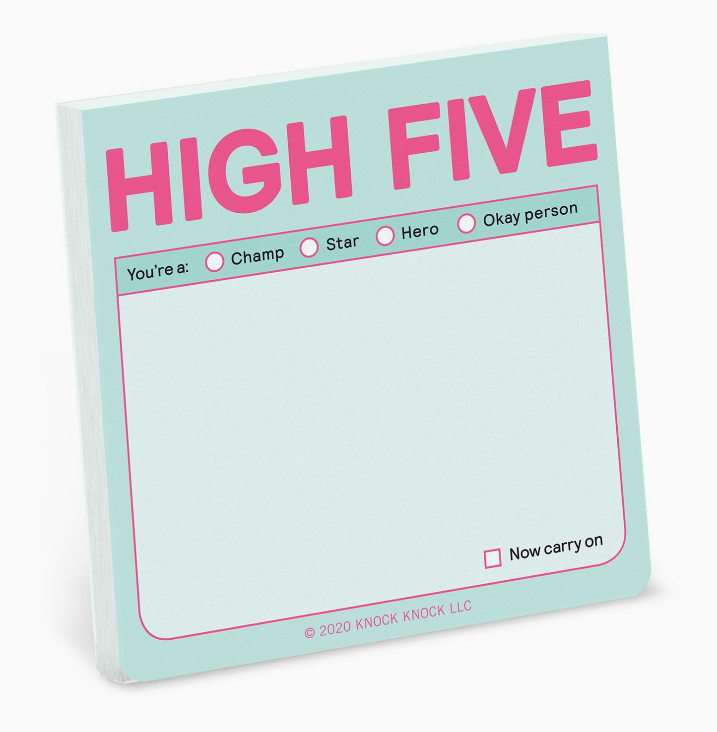 High Five Sticky Notes - 100 sheets