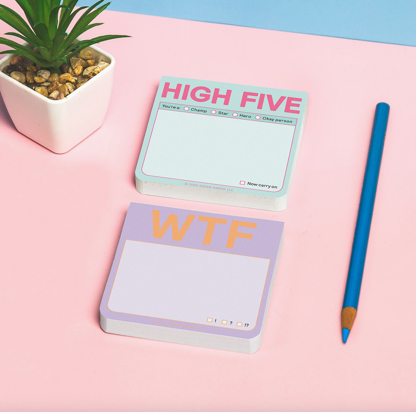 High Five Sticky Notes - 100 sheets