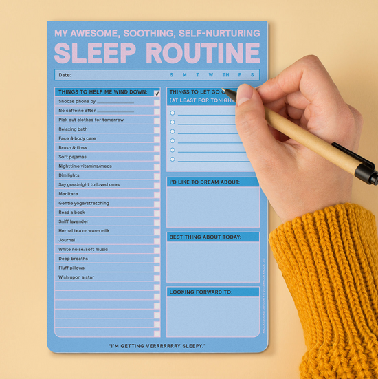 Sleep Routine Notepad - 60 sheets