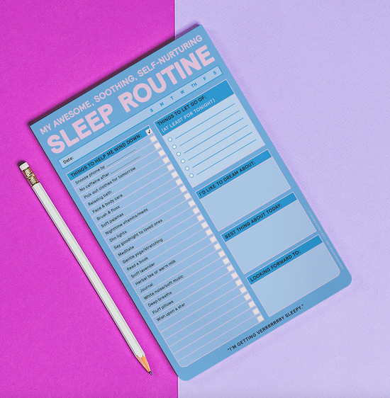 Sleep Routine Notepad - 60 sheets