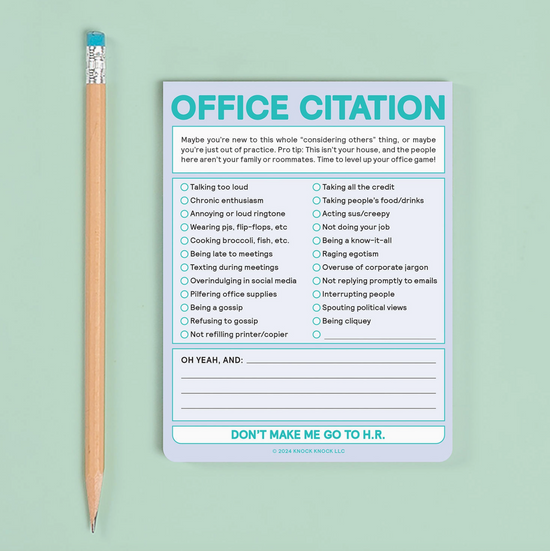 Office Citation Notepad - 50 sheets