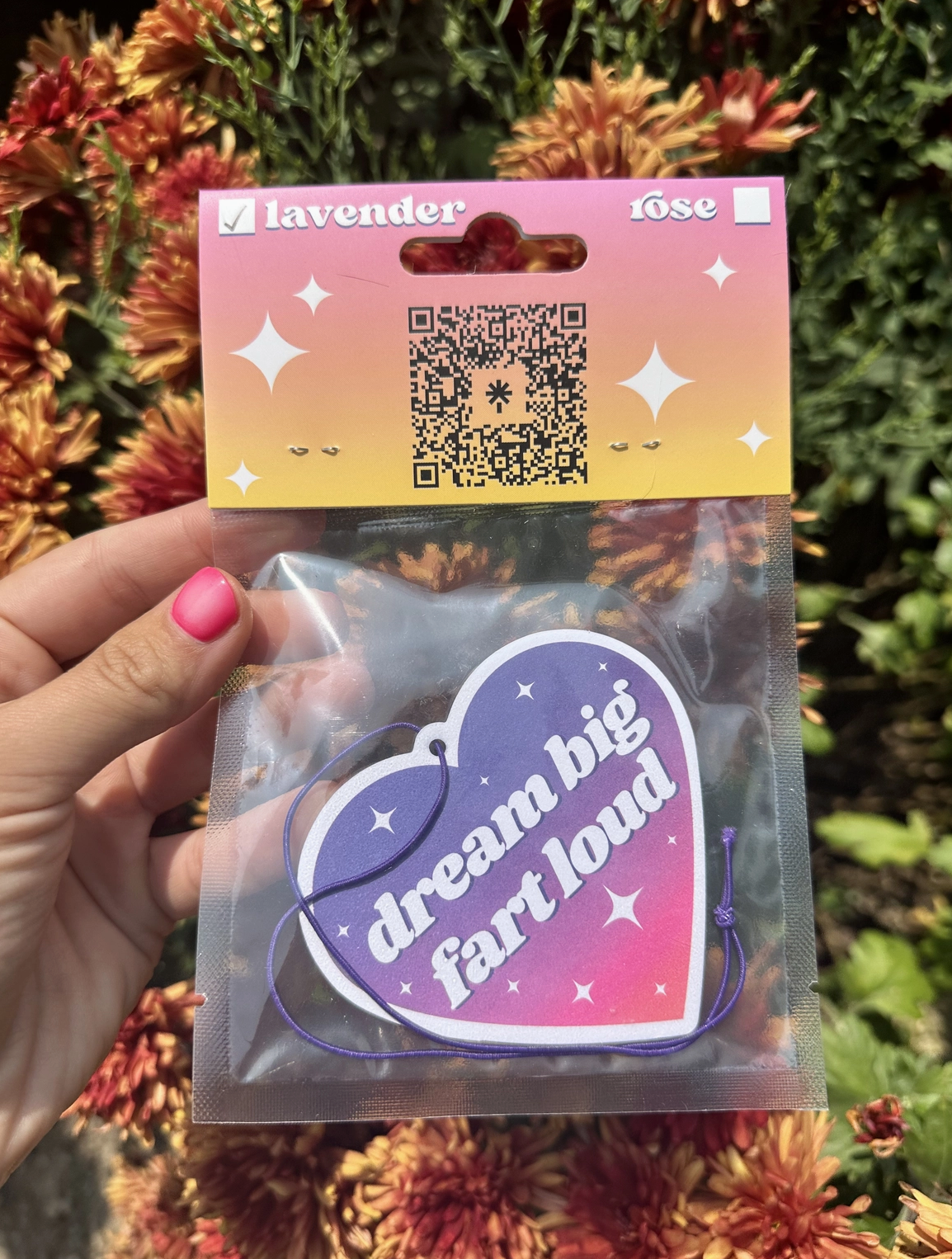 Dream Big Fart Loud Air Freshener