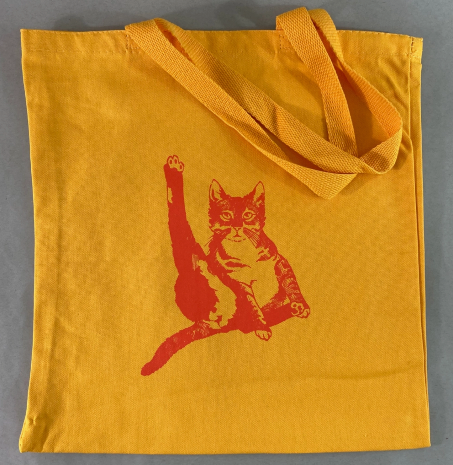 Cat Plays Violin Tote Bag