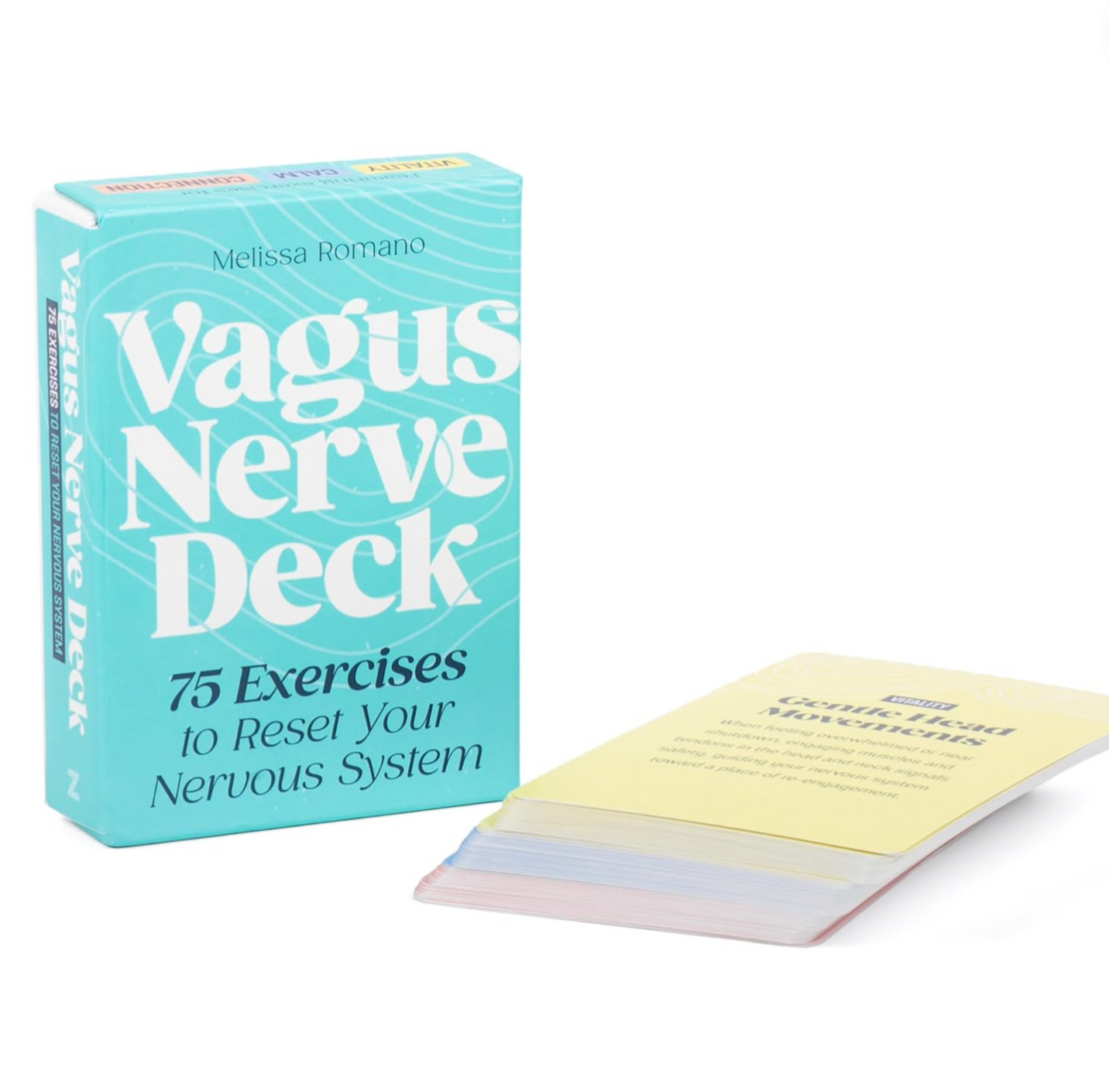 Vagus Nerve Deck: 75 Exercises To Reset Your Nervous System - 75 Cards