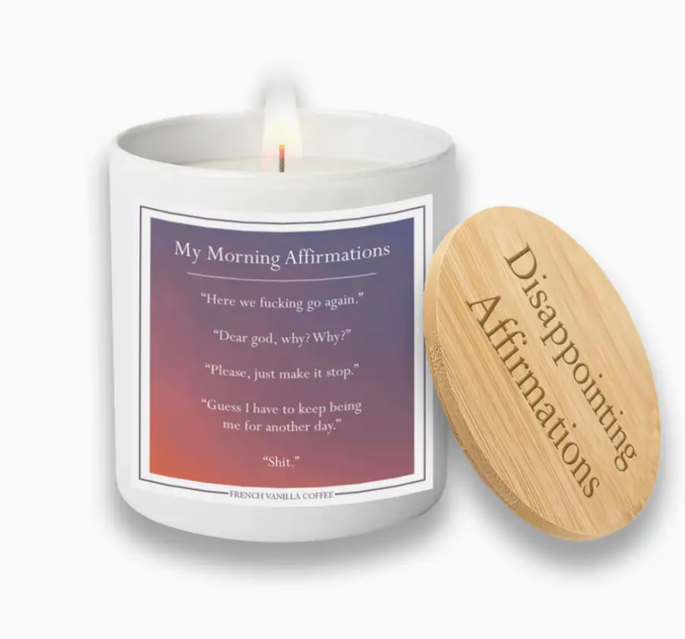 My Morning Affirmations Candle